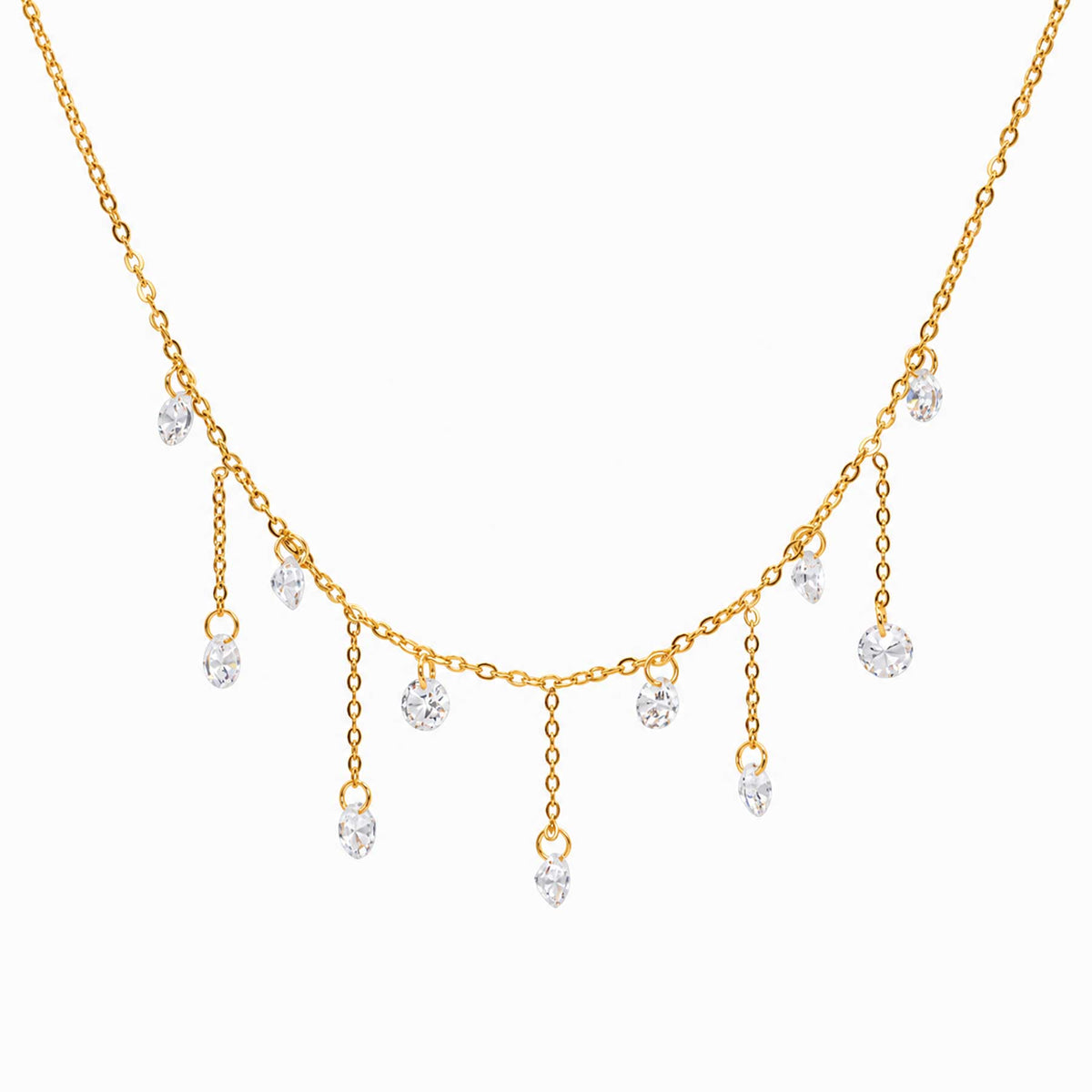Collana Crystal Cascade