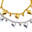 Bracciale Cuori in Catena