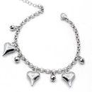 Bracciale Cuori in Catena