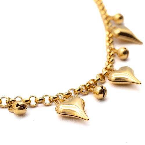 Collana Cuori in Catena