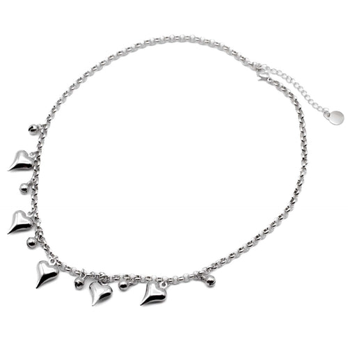 Collana Cuori in Catena