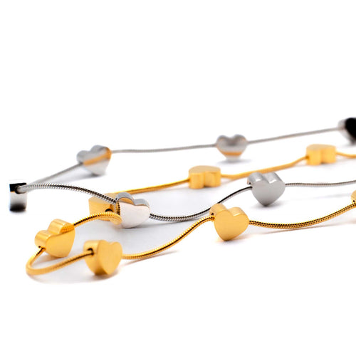 Collana Cuoricini