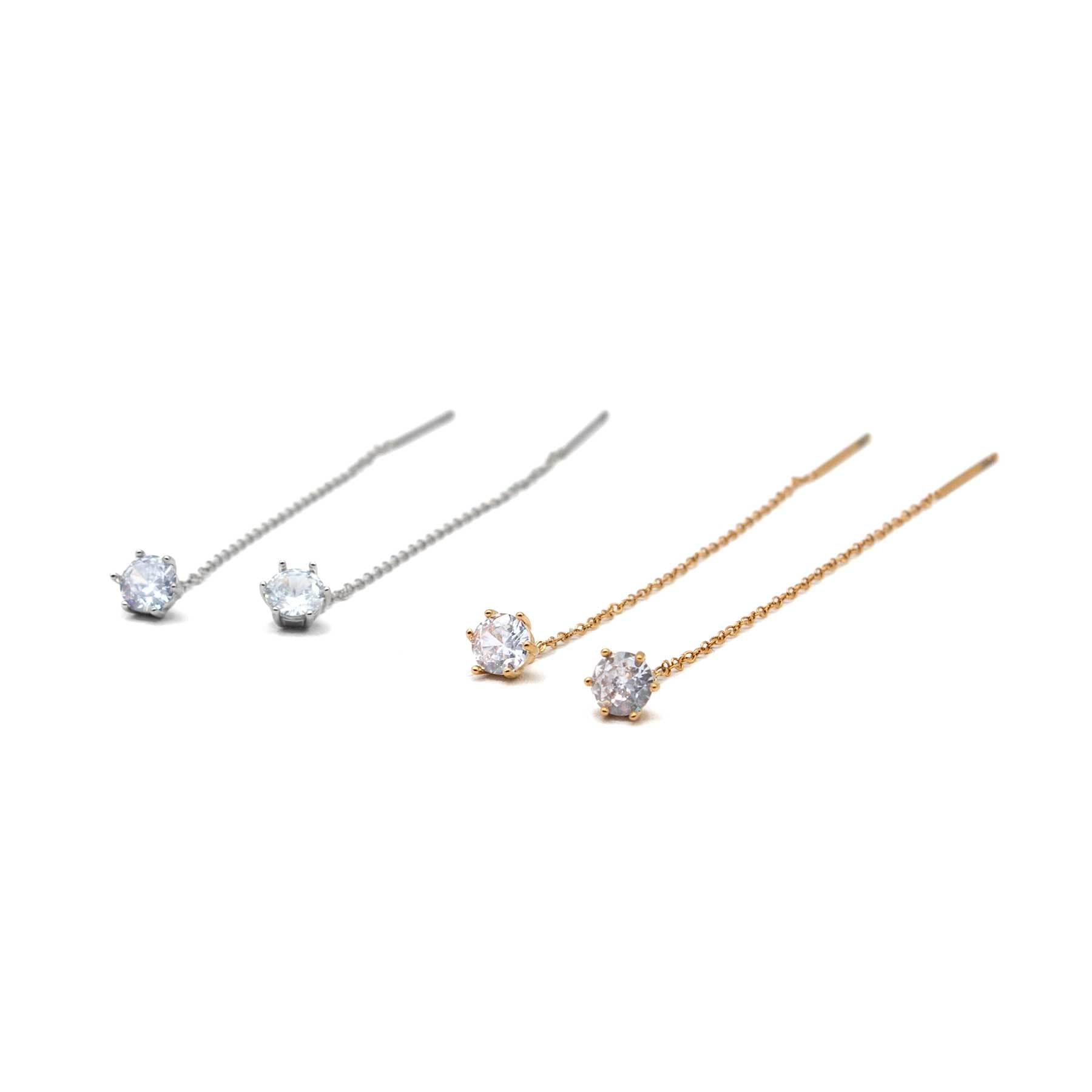 Orecchini Saliscendi Punto Luce