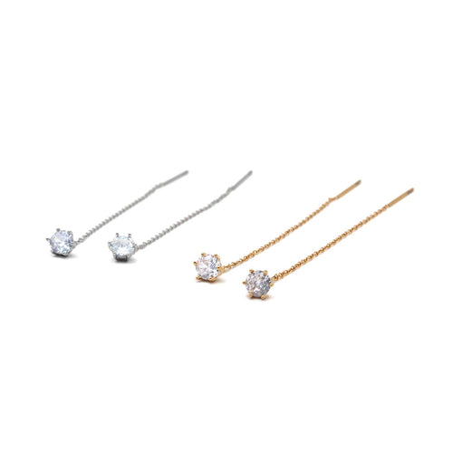 Orecchini Saliscendi Punto Luce