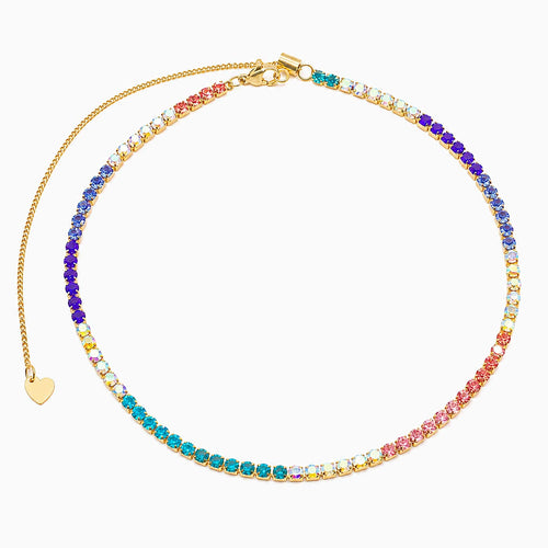 Collana Tennis Prisma
