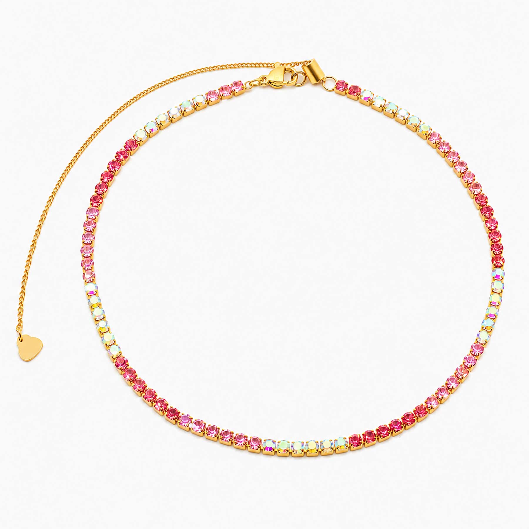Collana Tennis Prisma