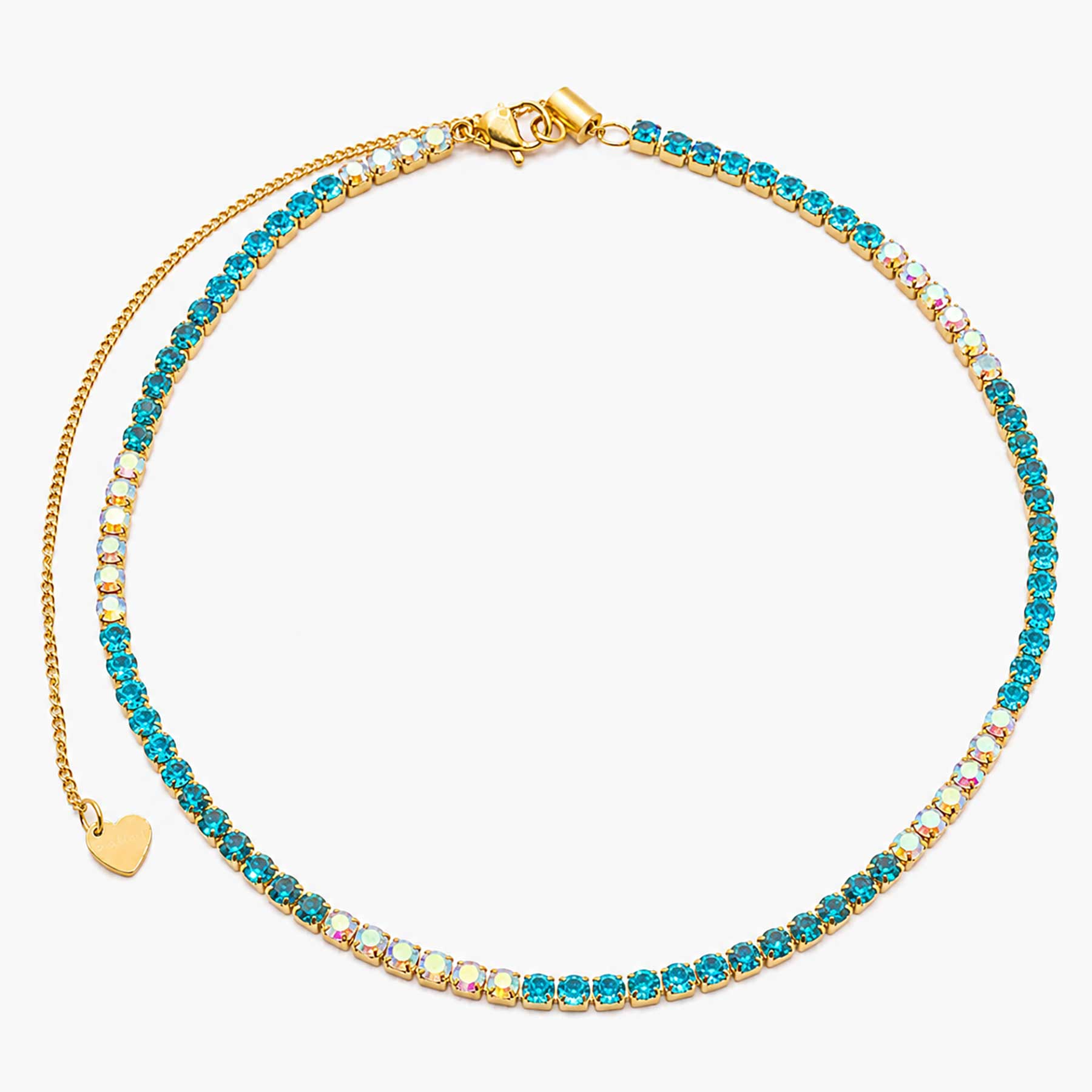Collana Tennis Prisma