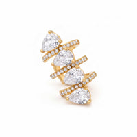 Earcuff Gocce d'Amore