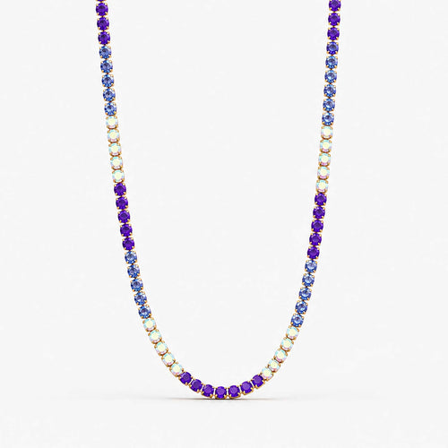 Collana Tennis Prisma