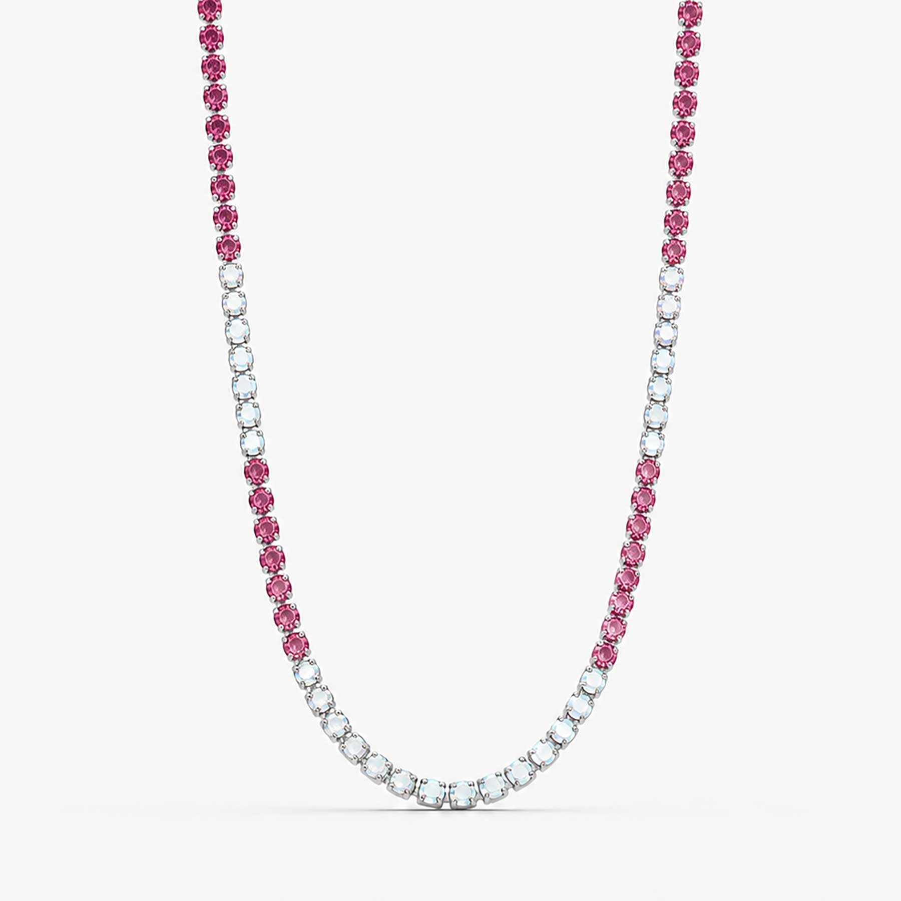 Collana Tennis Prisma